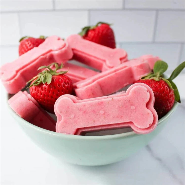 Silicone Paw & Bone Ice Mold for Pet Treats