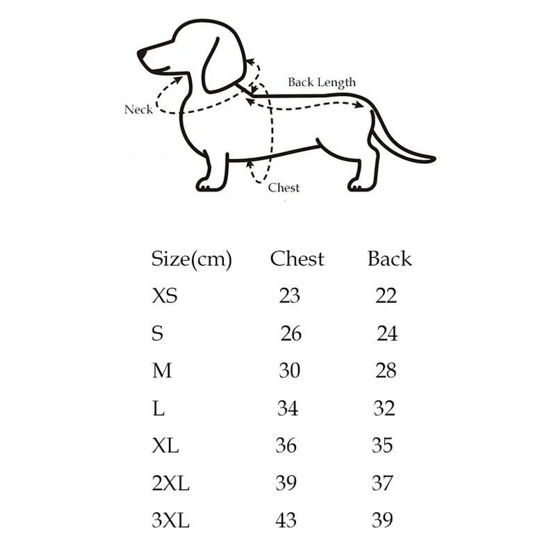 Dachshund Dog Clothes Brown