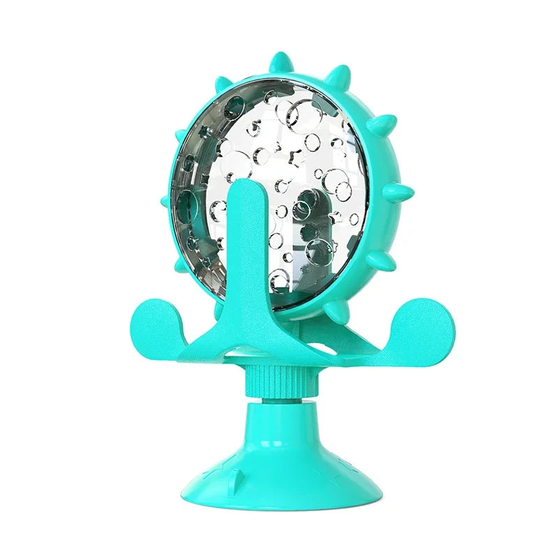 Dog Treat Dispenser Wheel Toy