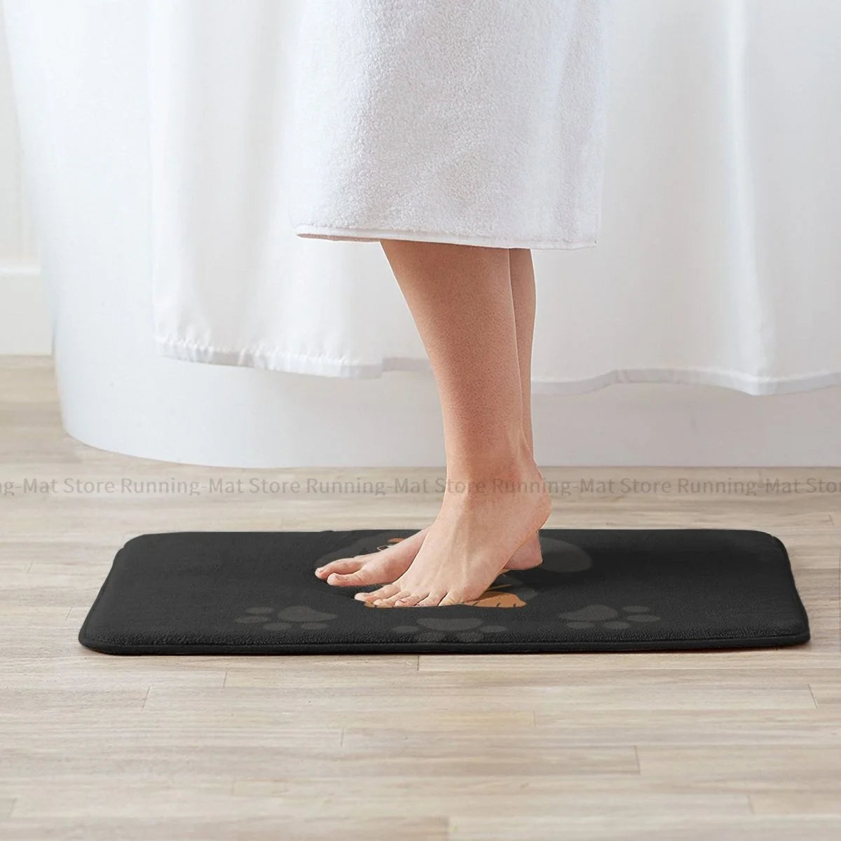 Dachshund Non-slip door mat