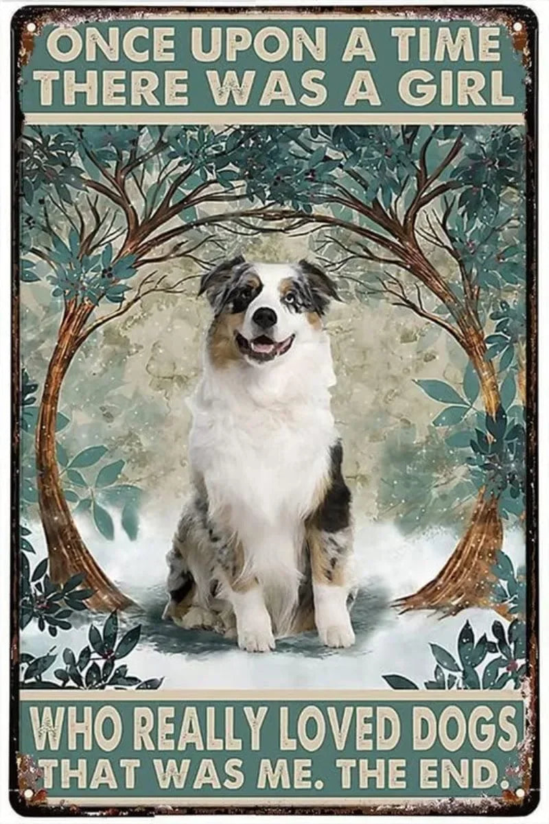 Australian Shepherd Dog Poster