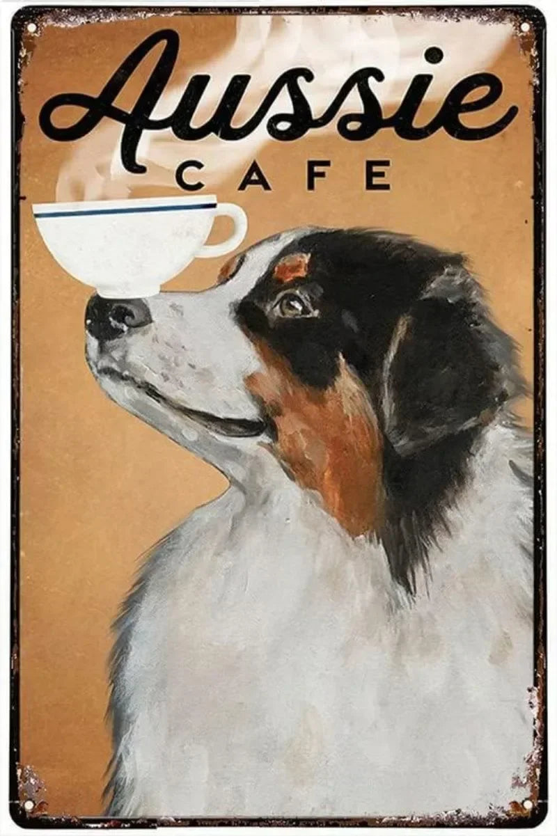 Australian Shepherd Dog Poster
