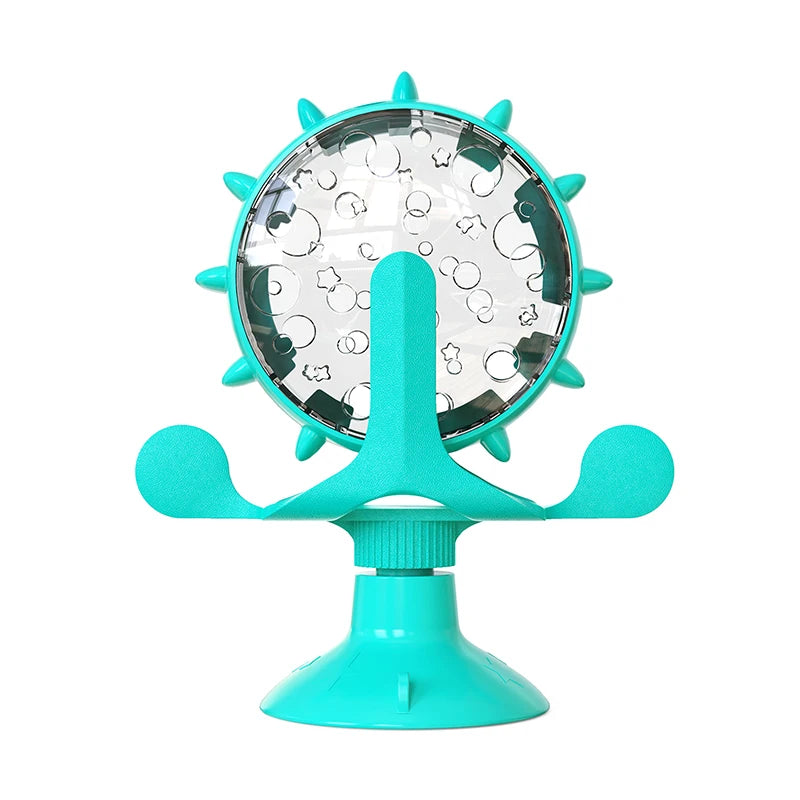 Dog Treat Dispenser Wheel Toy