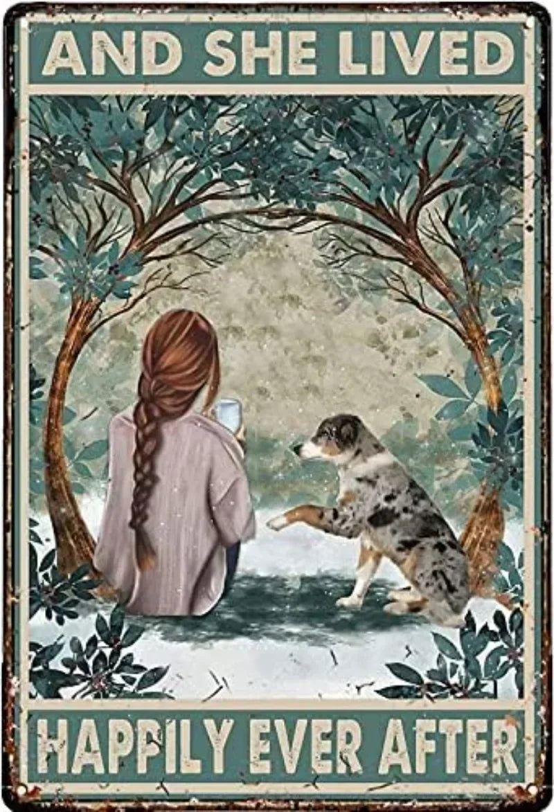 Australian Shepherd Dog Poster