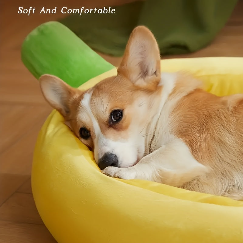 Cozy Banana Shaped Nest Bed