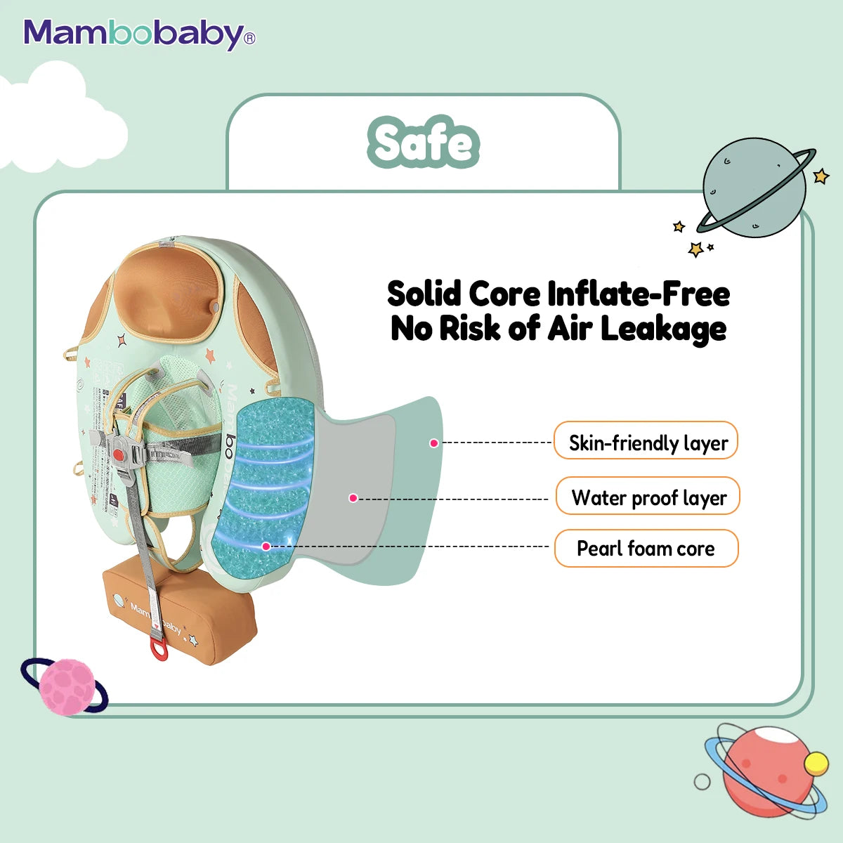 Mambobaby Baby Foldable Float