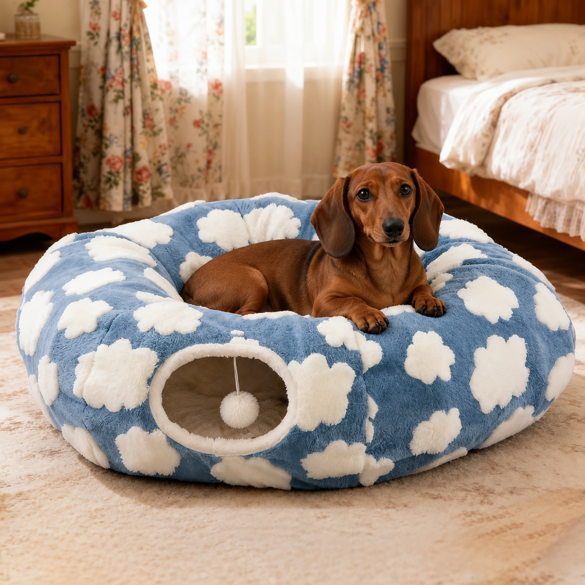 Dachshund Tunnel Bed