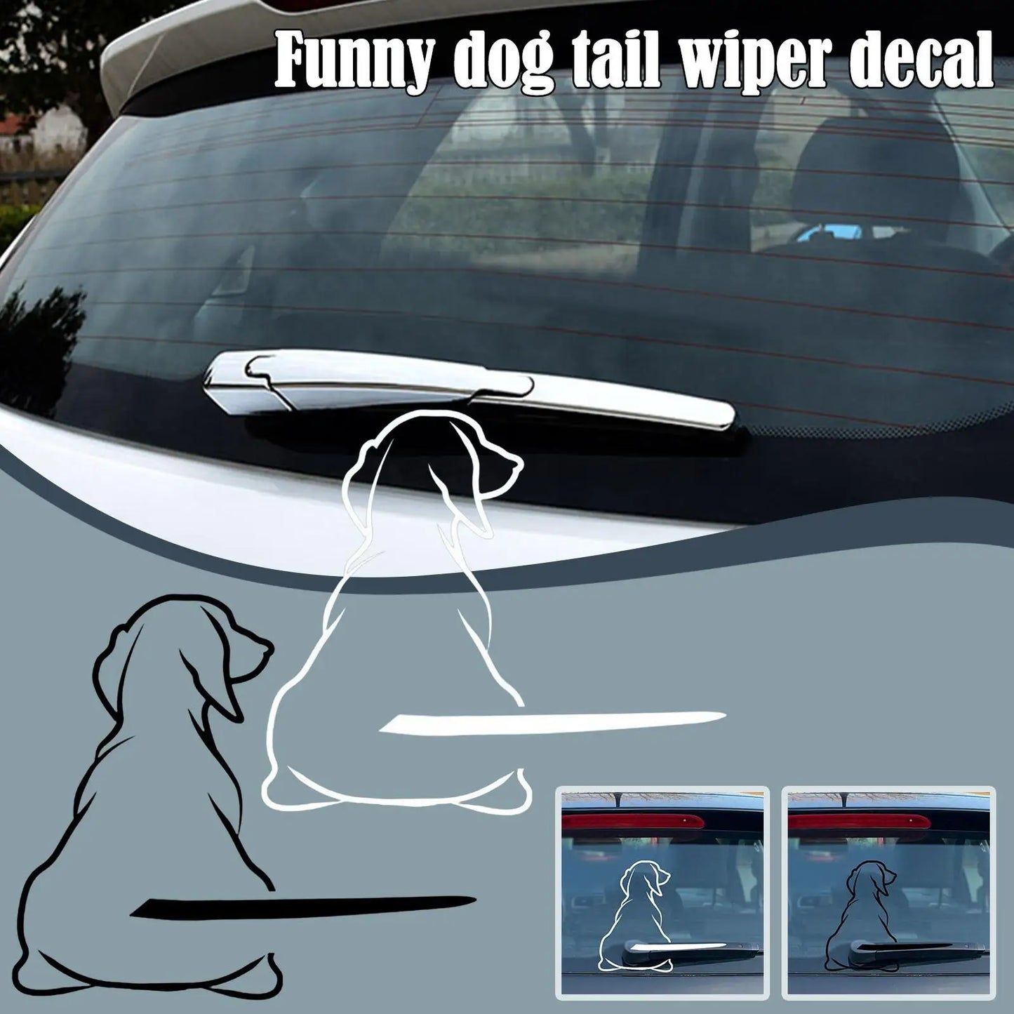 Dachshund Car Sticker