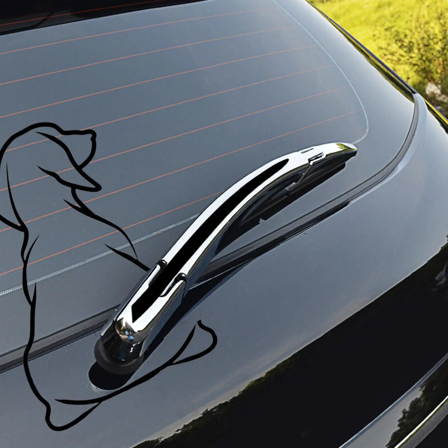 Dachshund Car Sticker