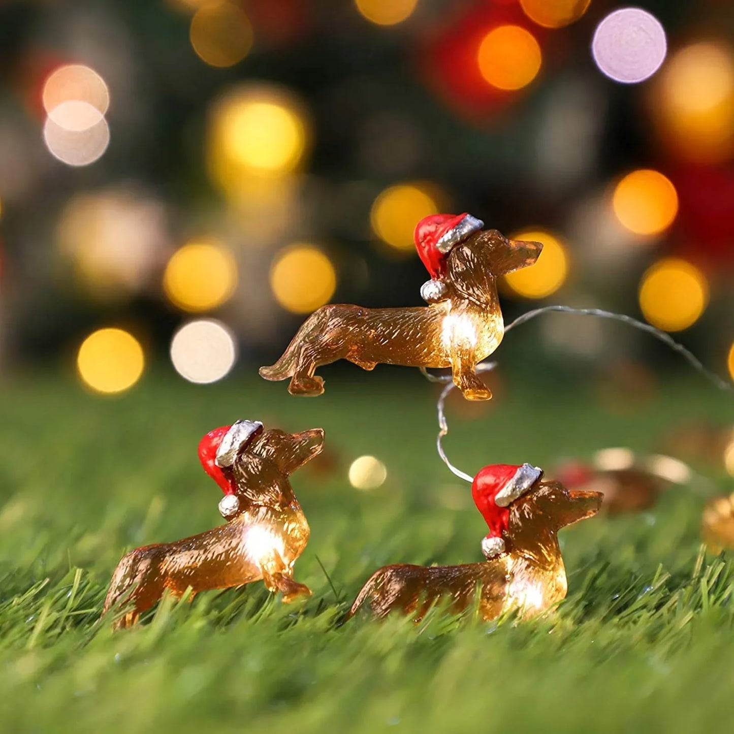 Dachshund String Lights 10ft 30 LED