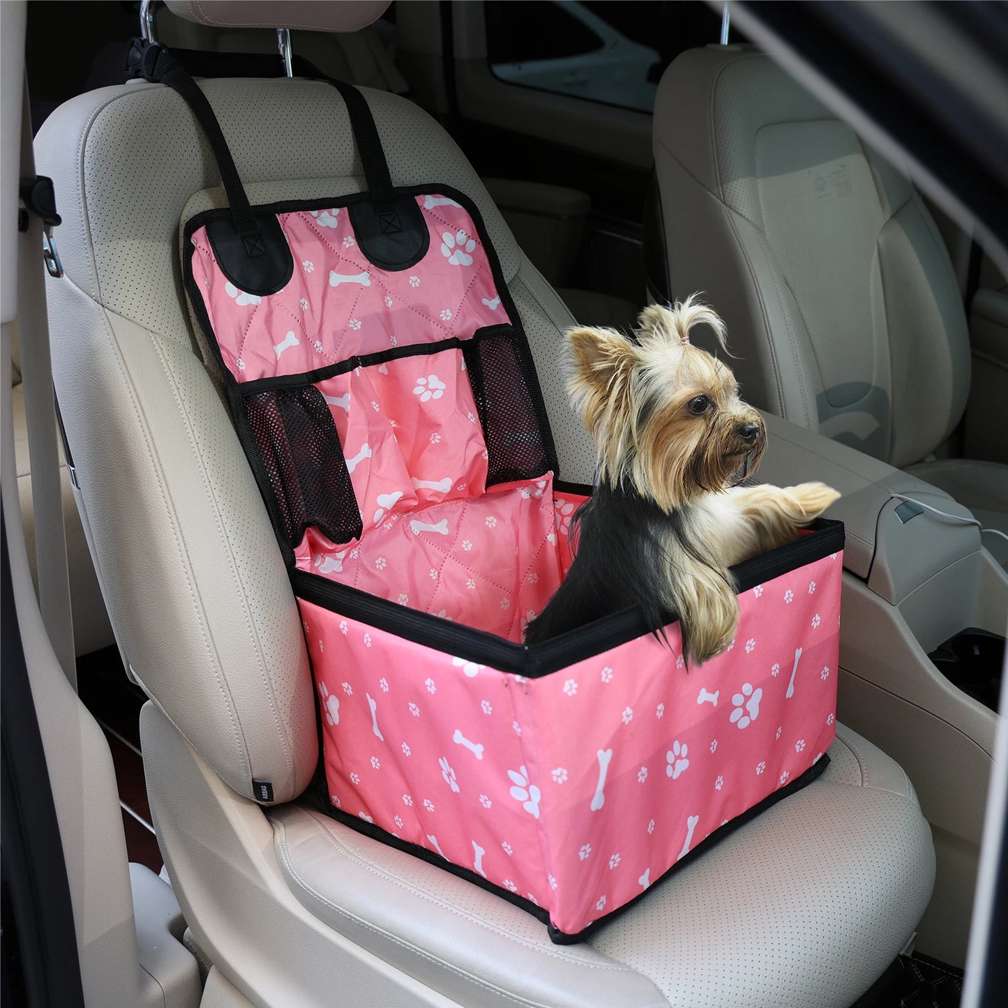Safe & Comfortable Travel Seat for Small Dogs
