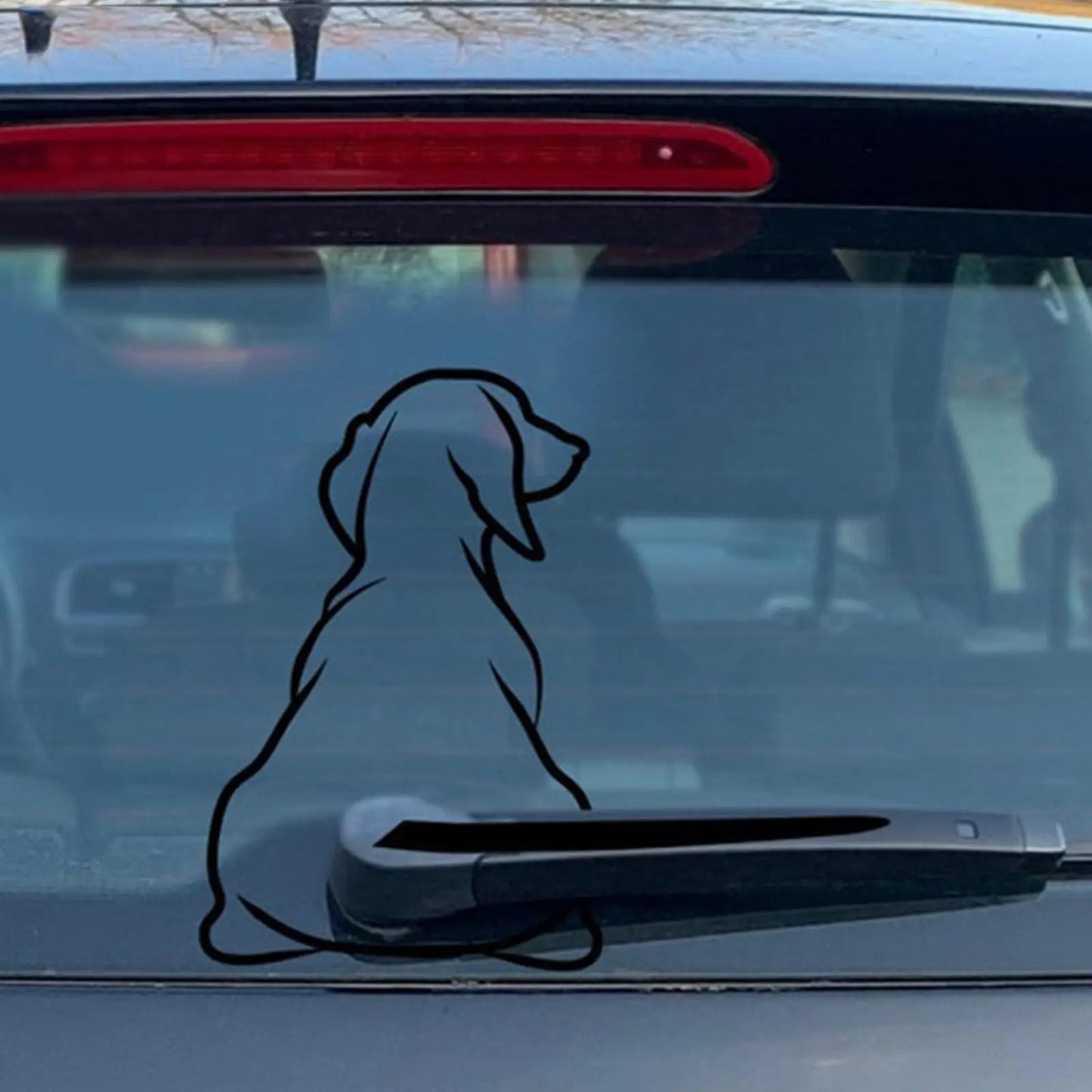 Dachshund Car Sticker