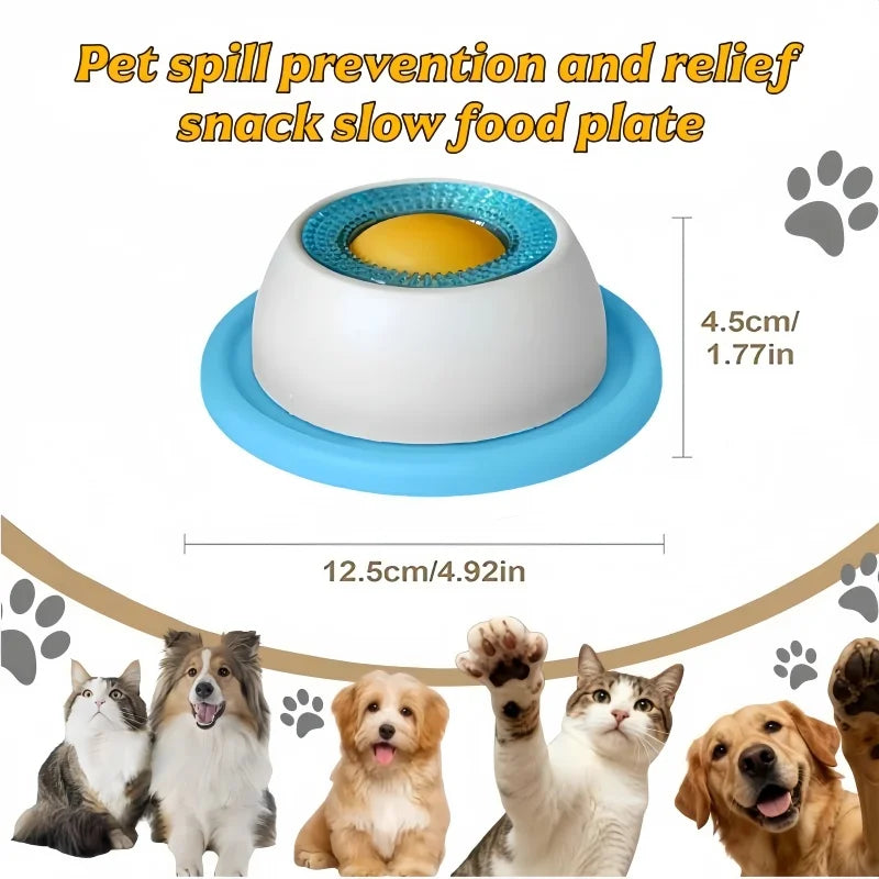 Anti-stress dog food bowl