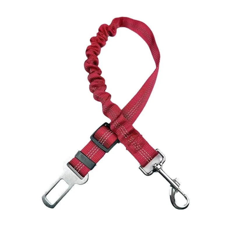 Dog Car Safety Seat Belt with Shock Absorbing Bungee