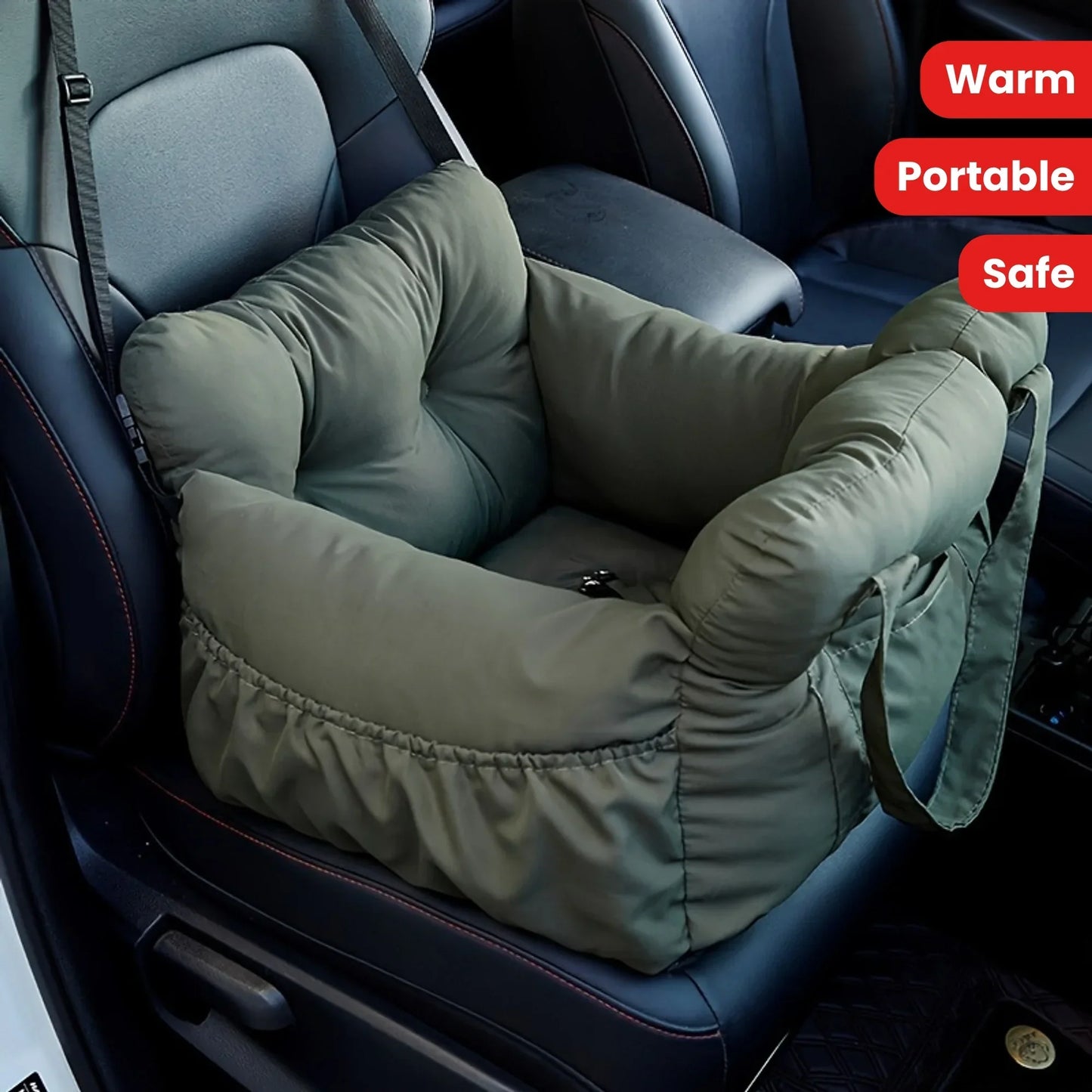 Comfortable Travel Booster Seat for Small Dogs