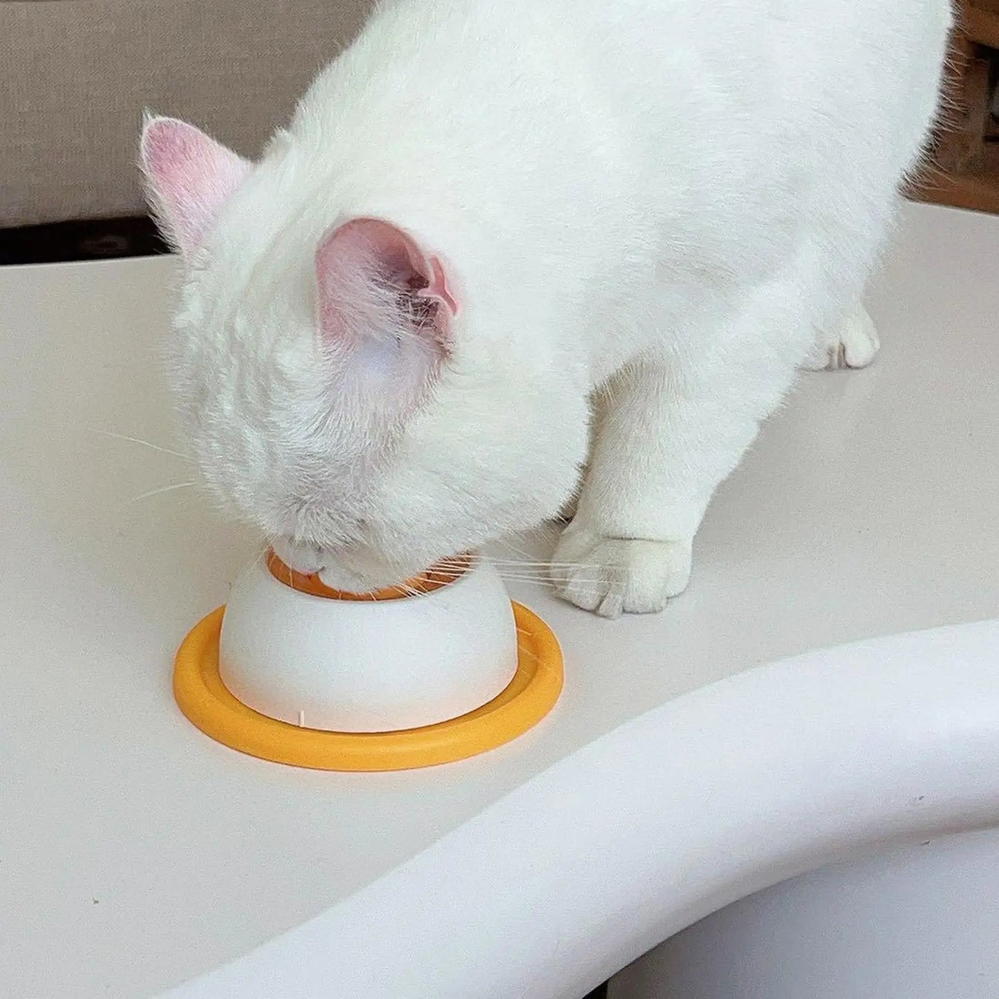 Anti-stress dog food bowl