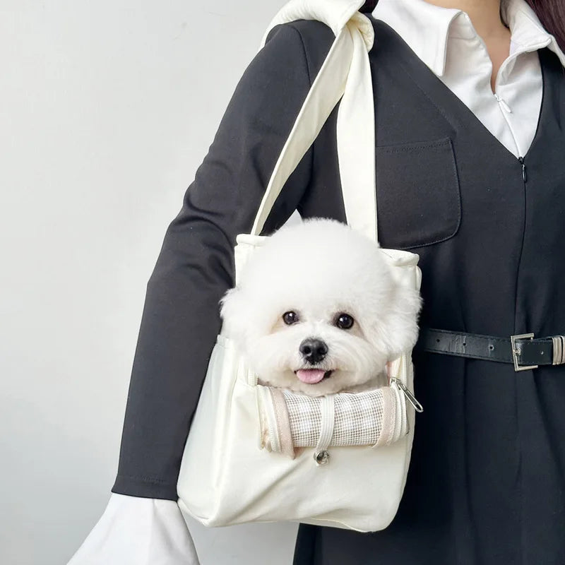✨ Soft Travel Tote for Small Dogs