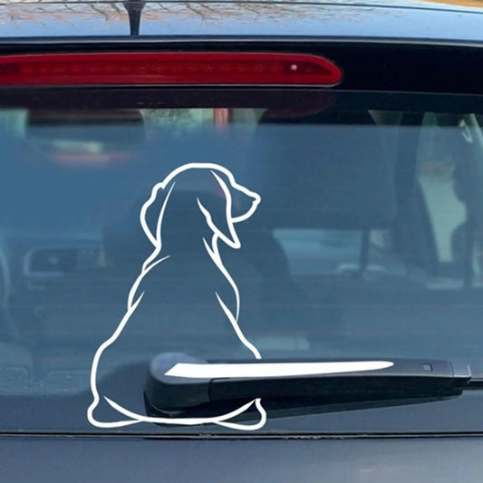 Dachshund Car Sticker