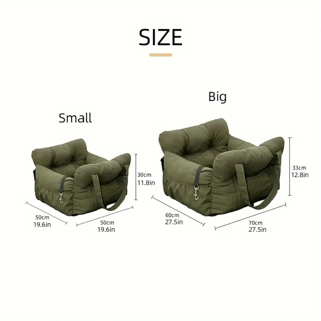 Comfortable Travel Booster Seat for Small Dogs