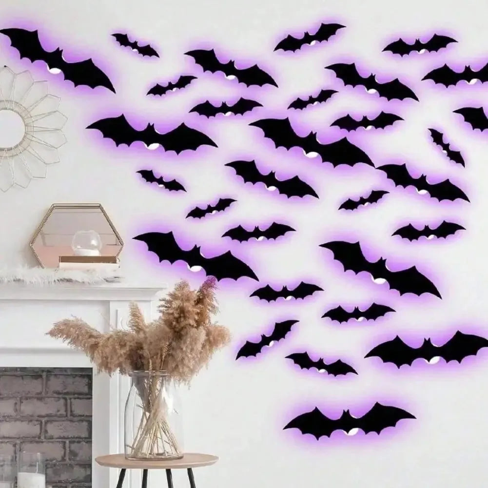 LED 3D Bat Stickers
