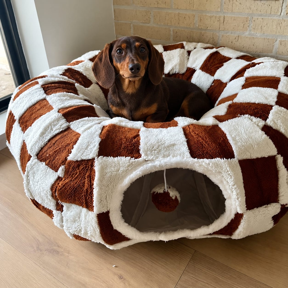Dachshund Tunnel Bed