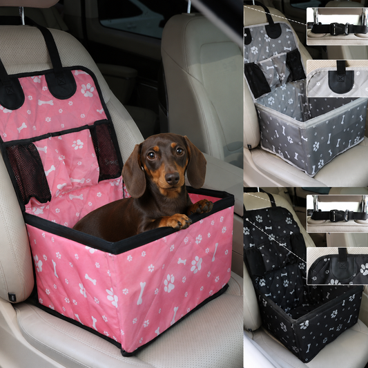 Safe & Comfortable Travel Seat for Small Dogs